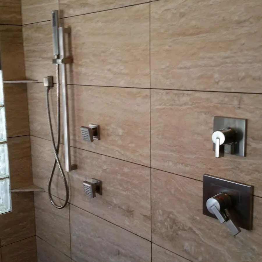Shower fixture installation for Water Heater Replacement in Gadsden